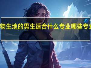 选物生地的男生适合什么专业 哪些专业最吃香
