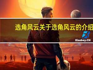 选角风云 关于选角风云的介绍