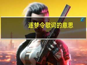 逐梦令歌词的意思（逐梦令歌词）