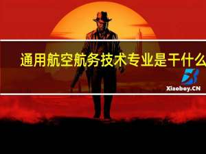 通用航空航务技术专业是干什么的