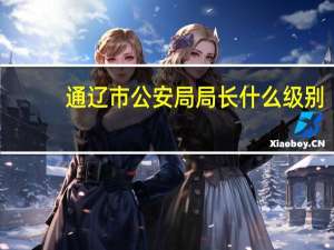 通辽市公安局局长什么级别
