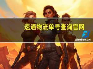 速通物流单号查询官网（速通物流单号查询）
