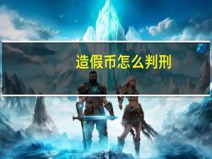 造假币怎么判刑（造假币怎么判刑）