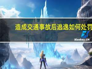 造成交通事故后逃逸如何处罚