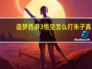 造梦西游3悟空怎么打朱子真（造梦西游3朱子真怎么打悟空）