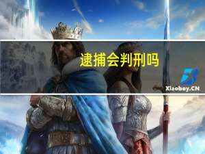 逮捕会判刑吗