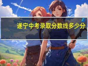 遂宁中考录取分数线多少分
