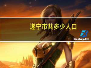 遂宁市共多少人口