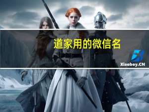 道家用的微信名