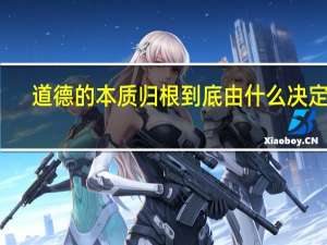 道德的本质归根到底由什么决定的