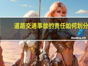 道路交通事故的责任如何划分