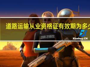 道路运输从业资格证有效期为多少年