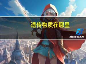遗传物质在哪里