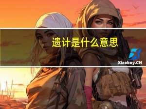 遗计是什么意思