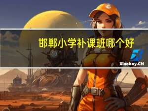 邯郸小学补课班哪个好
