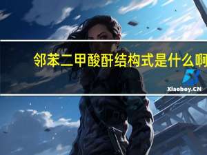 邻苯二甲酸酐结构式是什么啊