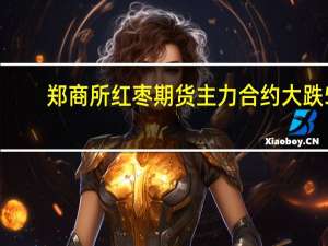 郑商所红枣期货主力合约大跌5%