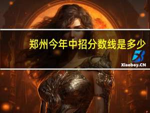 郑州今年中招分数线是多少（郑州市历年中招分数线）