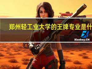 郑州轻工业大学的王牌专业是什么