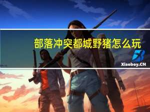 部落冲突都城野猪怎么玩