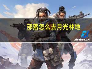 部落怎么去月光林地