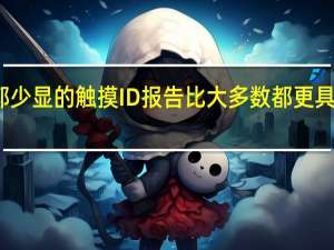 郭少显的触摸ID报告比大多数都更具推测性