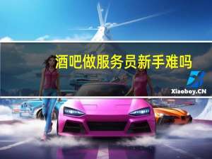 酒吧做服务员新手难吗