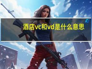 酒店vc和vd是什么意思