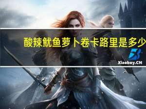 酸辣鱿鱼萝卜卷卡路里是多少