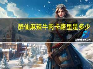 醉仙 麻辣牛肉卡路里是多少