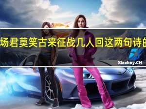 醉卧沙场君莫笑古来征战几人回这两句诗的意思是什么（醉卧沙场君莫笑古来征战几人回具体是指哪个人）