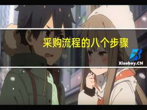 采购流程的八个步骤