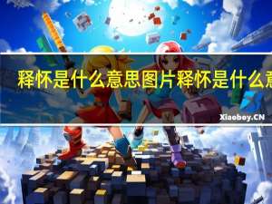 释怀是什么意思图片 释怀是什么意思