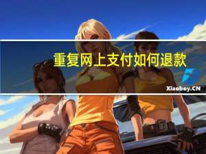 重复网上支付如何退款