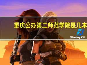 重庆公办第二师范学院是几本