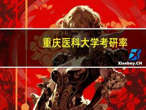 重庆医科大学考研率