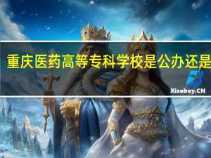重庆医药高等专科学校是公办还是民办
