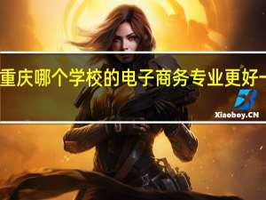 重庆哪个学校的电子商务专业更好一点呢