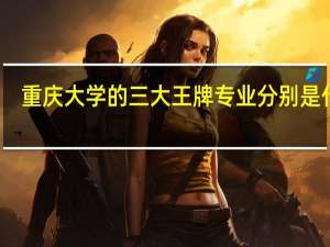 重庆大学的三大王牌专业分别是什么