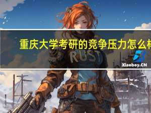 重庆大学考研的竞争压力怎么样