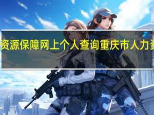 重庆市人力资源保障网上个人查询 重庆市人力资源开发服务中心