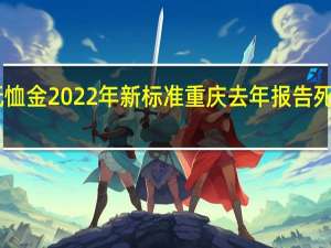 重庆抚恤金2022年新标准 重庆去年报告死亡个案22万