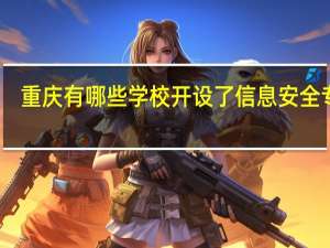 重庆有哪些学校开设了信息安全专业