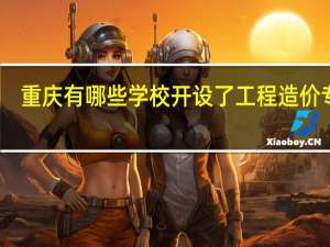 重庆有哪些学校开设了工程造价专业