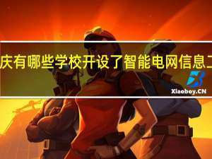 重庆有哪些学校开设了智能电网信息工程专业