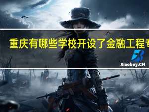 重庆有哪些学校开设了金融工程专业