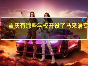 重庆有哪些学校开设了马来语专业