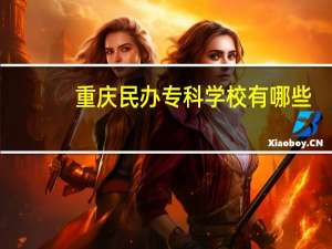 重庆民办专科学校有哪些