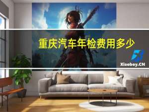 重庆汽车年检费用多少
