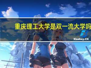 重庆理工大学是双一流大学吗